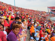 Juramentación de la Maquinaria Roja en la Región Occidental en Zulia